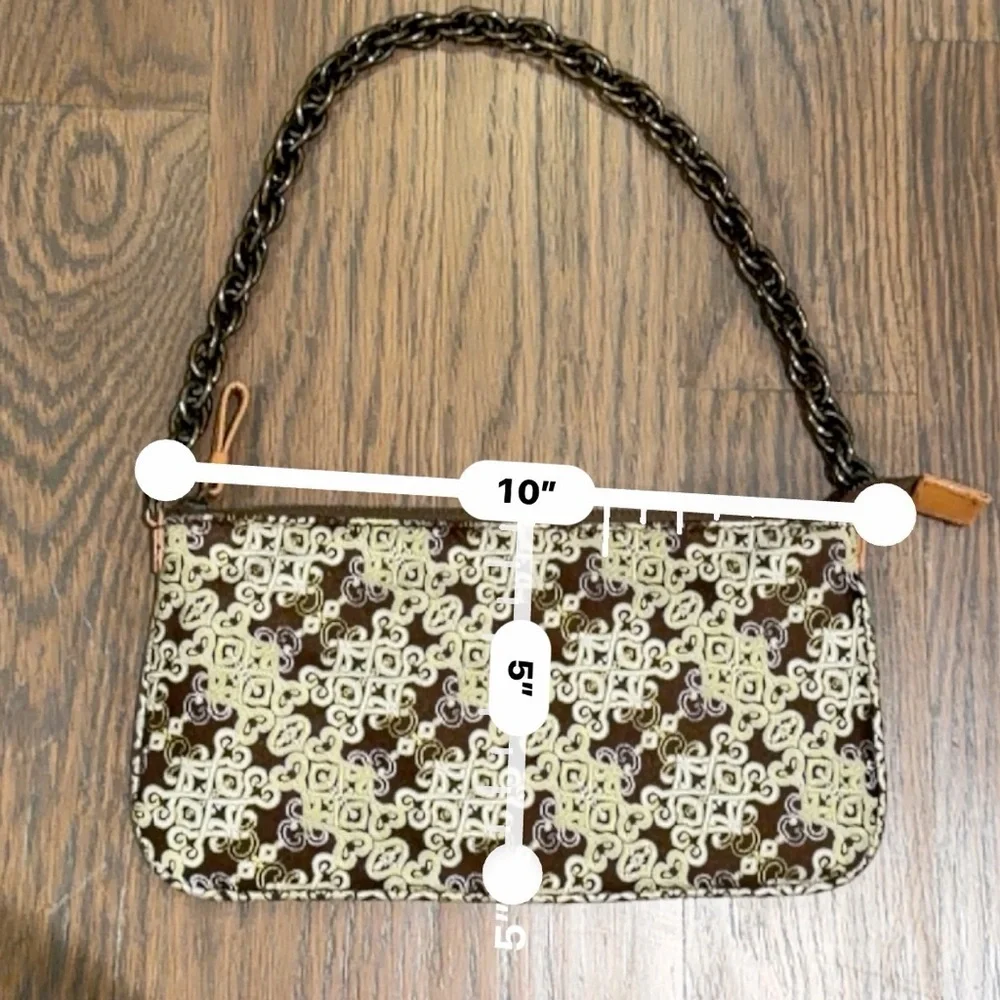 J crew night party purse green and brown. Cottegecore coquette - Picture 3 of 4